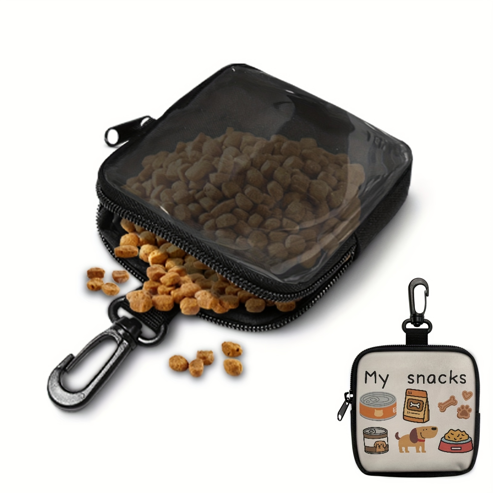 Food Snacks For Camping - Портативная сумка для лакомств для собак,