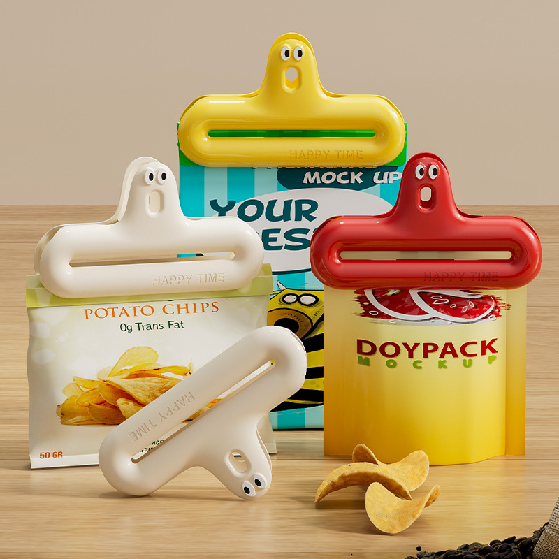 Food Snacks Packaging - Зажимы для герметизации пакетов с закусками,