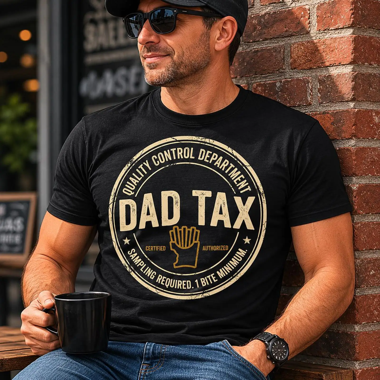 Foody Snacks - Футболка Dad Tax T Shirt с