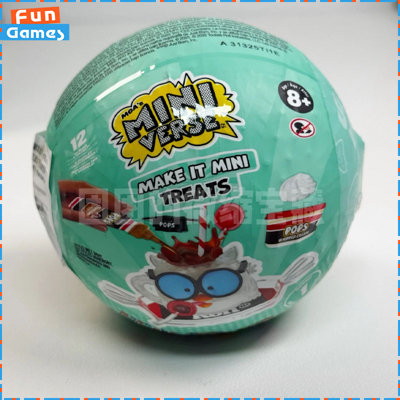 Food Snacks To Make - MGA Miniverse Мини-Слипый Шарик Игрушки Хэллоуин