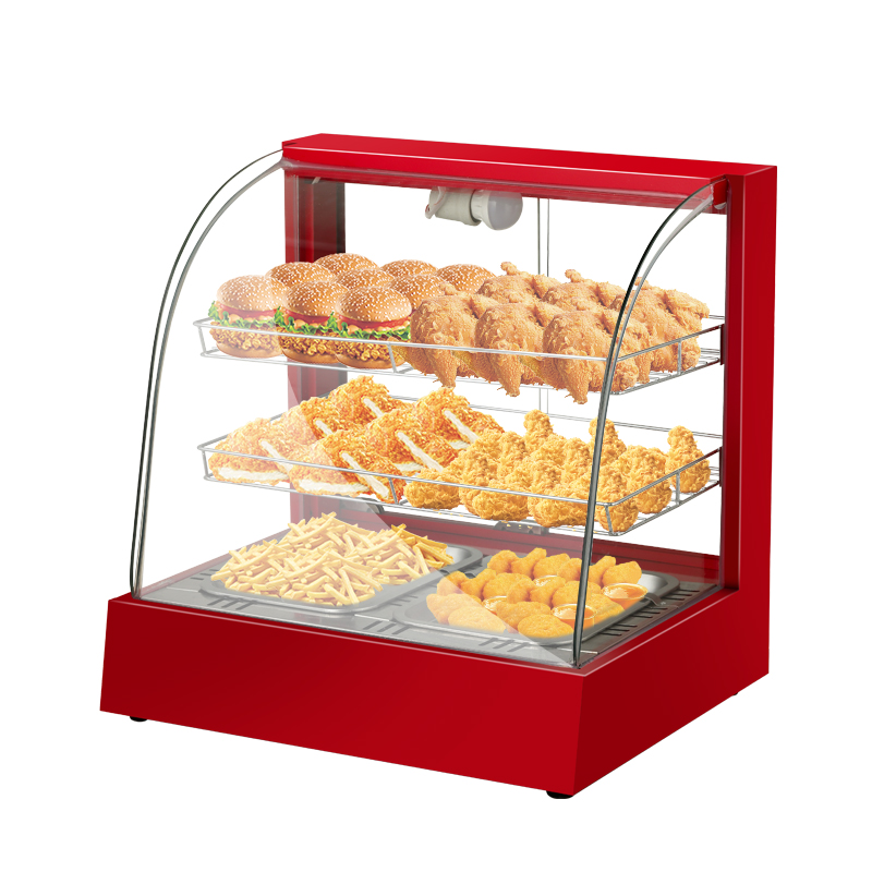 Food Snacks Restaurant - Электрическая витрина-подогреватель для еды на прилавок