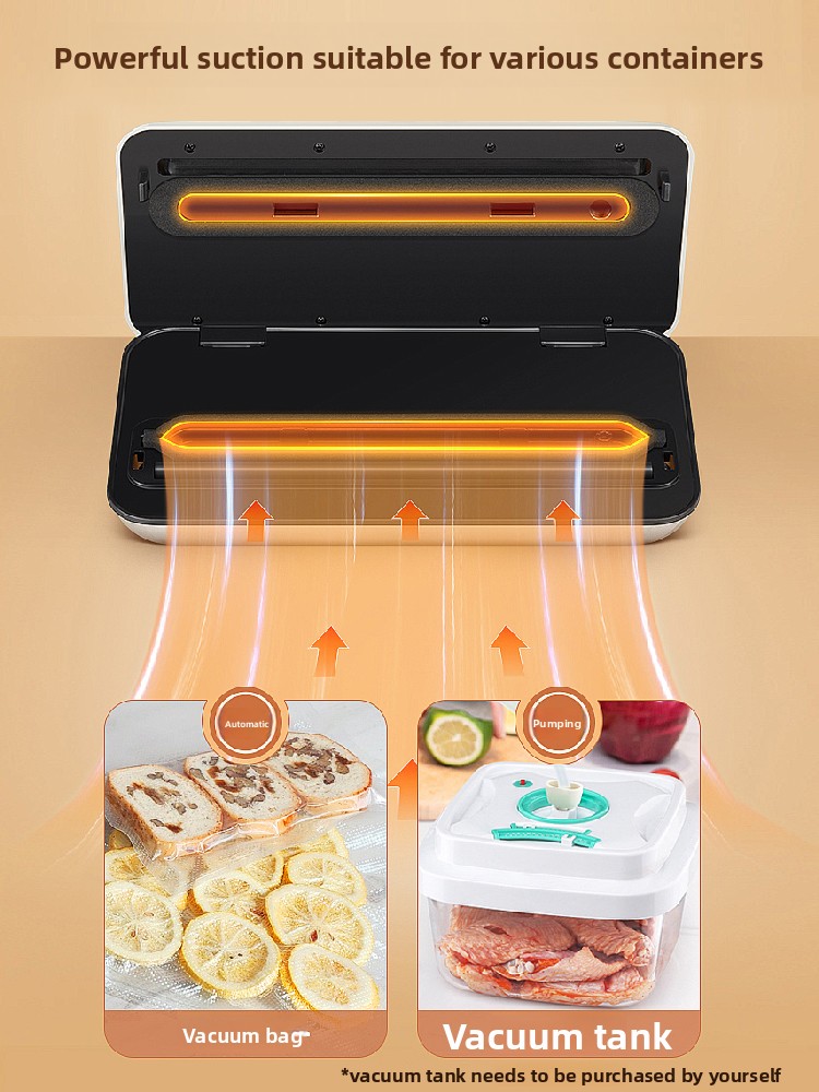 Мини-вакуумный упаковщик: авто – обзор и цена Food With Snacks