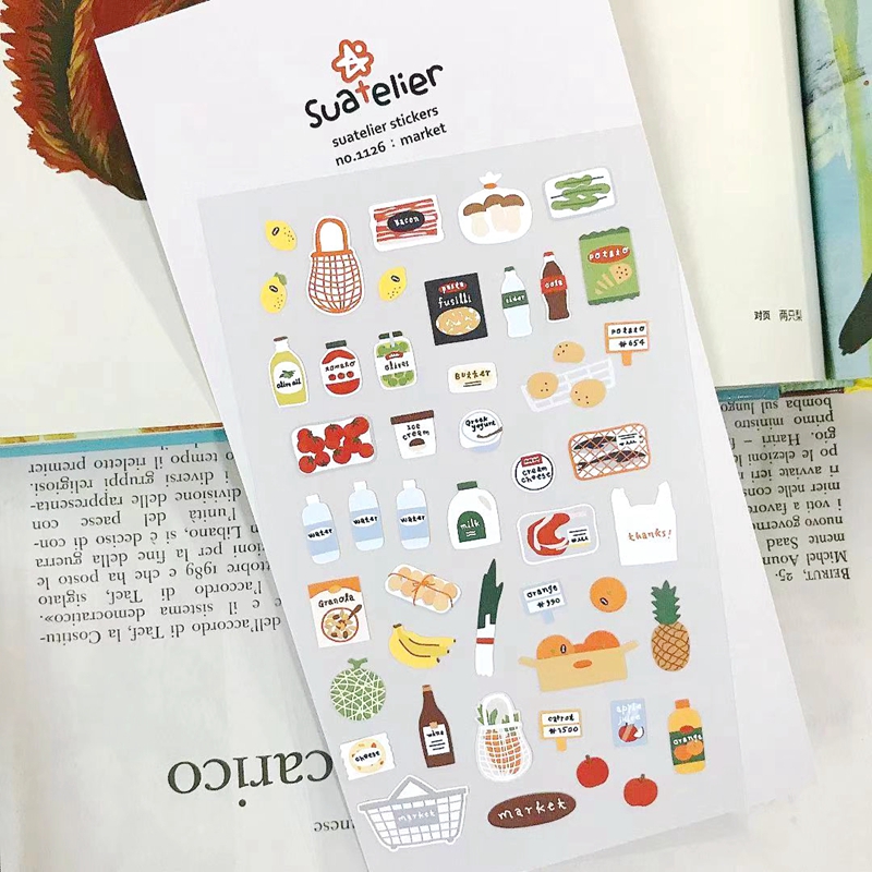 Suatelier №1126 Наклейка «Рыно – обзор и цена Junk Food Snacks
