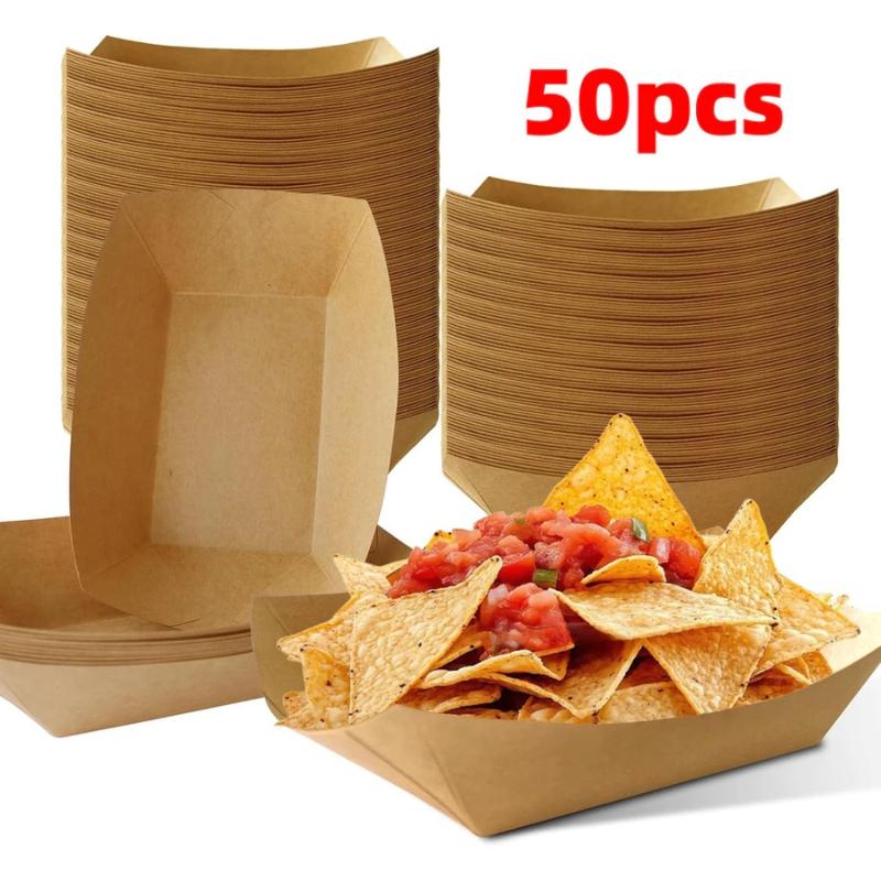 Одноразовые лотки-лодочки из к – обзор и цена Food Snacks Restaurant