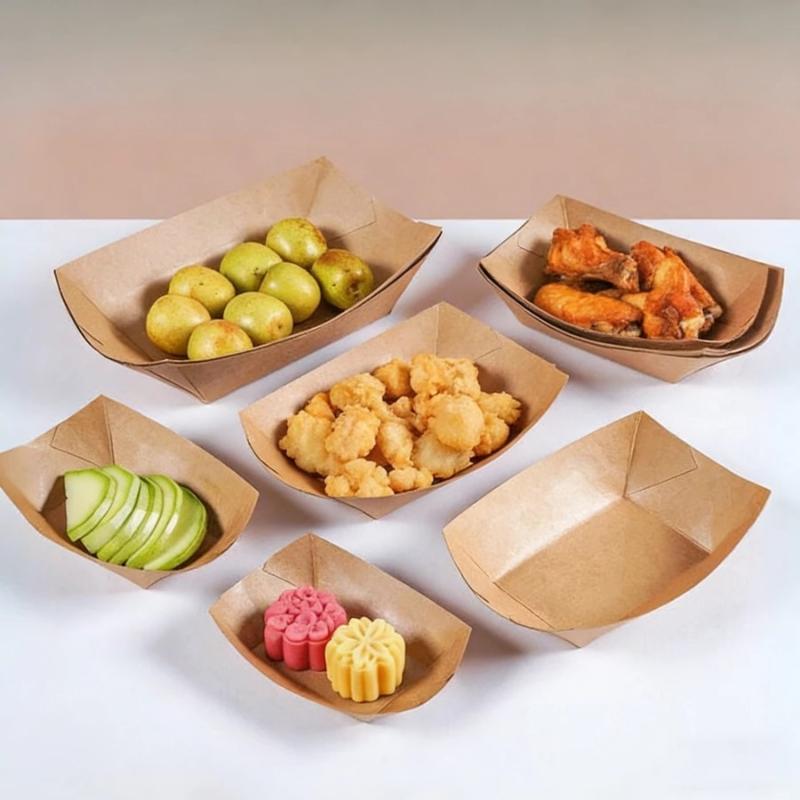 Одноразовые лотки-лодочки из к – обзор и цена Food Snacks Restaurant