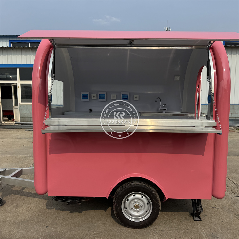 Мобильный фургон-киоск для ули – обзор и цена Food Snacks Catering