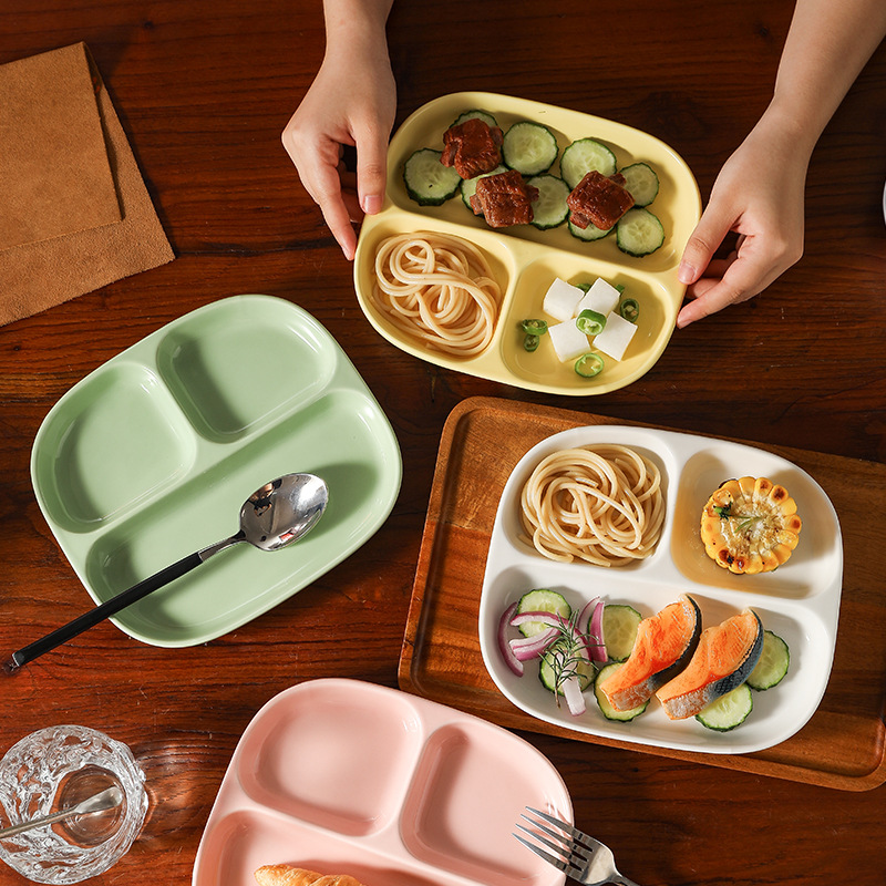 Тарелка для завтрака с тремя с – обзор и цена Food Snacks For Weight Loss